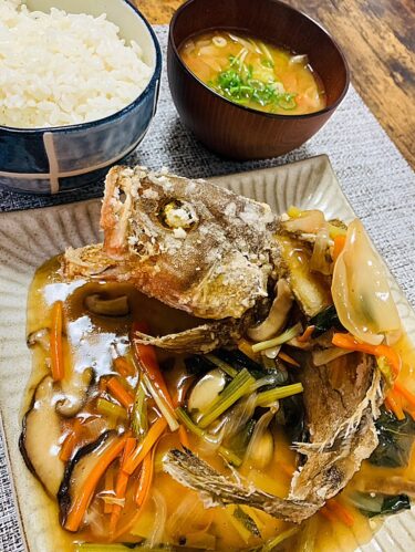 【レシピ】高級魚！アコウの中華風野菜あんかけ