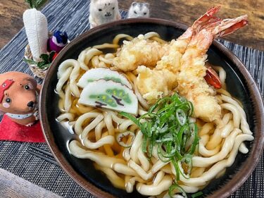 【レシピ】麺も出汁も手作り！九州風うどん